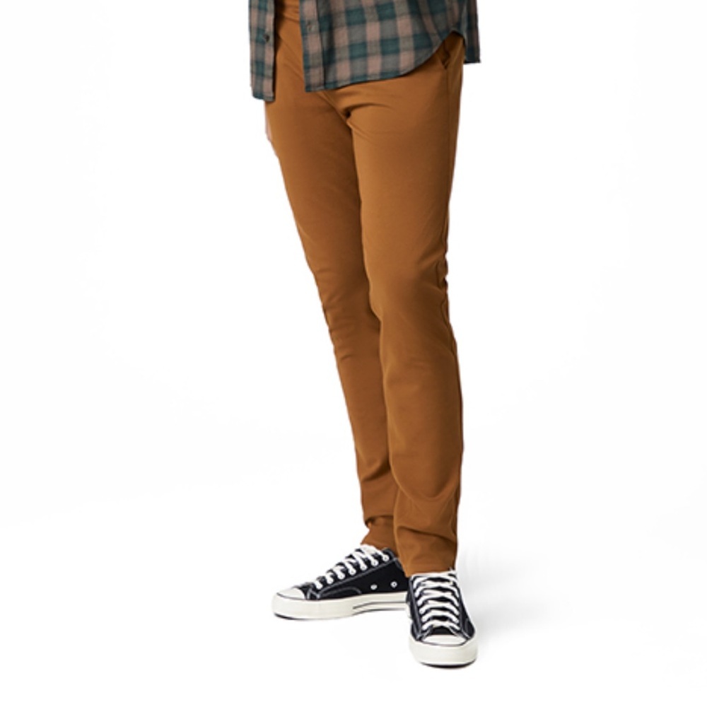 Paige Men's Stafford Knit Trouser Amber Honey NWT Size 30